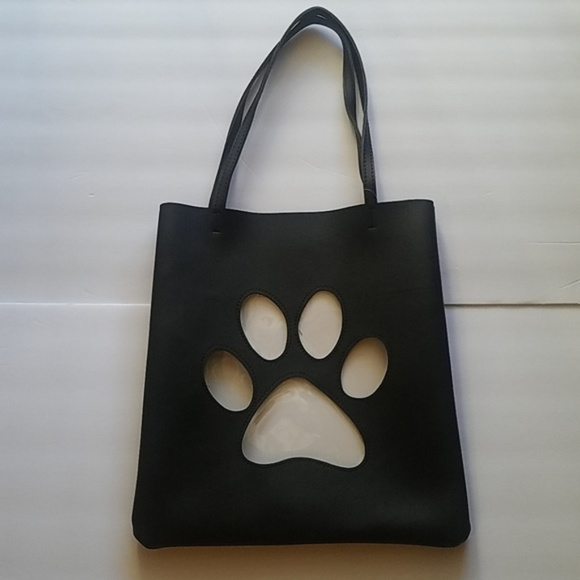 paw print tote bags
